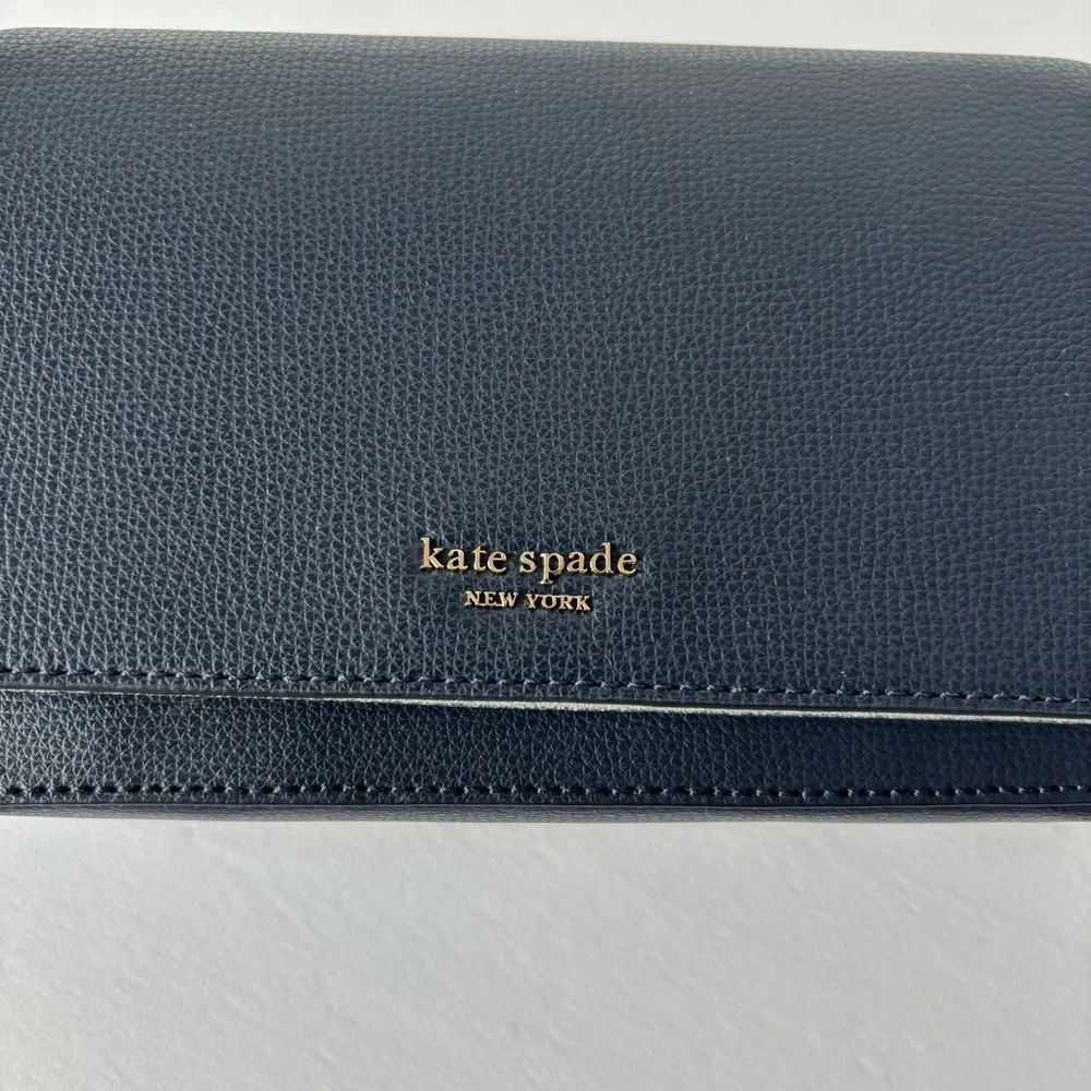 NWT‎ Kate Spade Sylvia Wallet on Chain Crossbody Bag Blue Going out / Party Bag